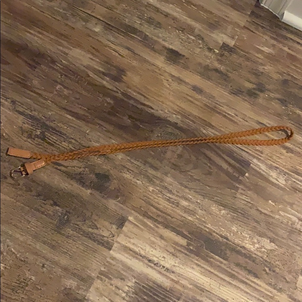 Braided belt